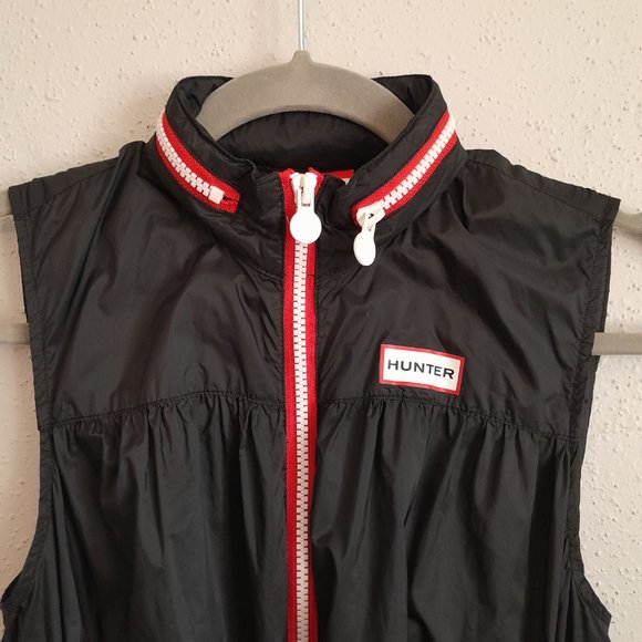 HUNTER for Target Black Sporty Windbreaker Sleeveless Dress Full Zip Front XS - Picture 16 of 16